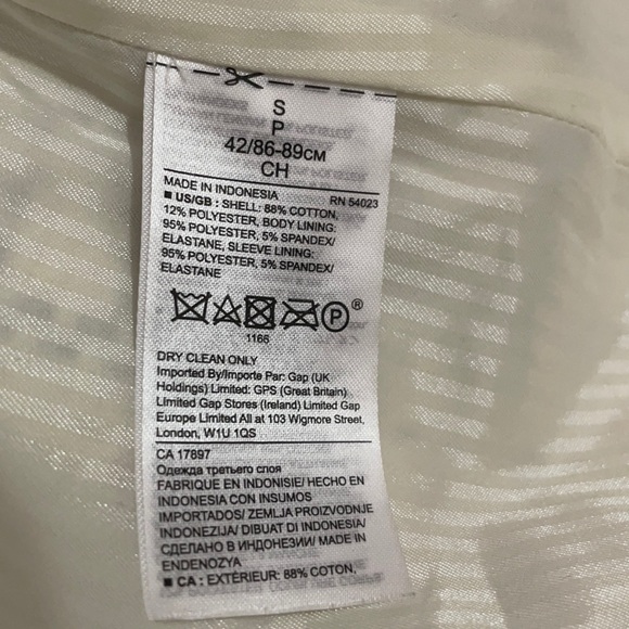 Banana Republic Tweed Collarless Jacket Size S - Picture 13 of 13